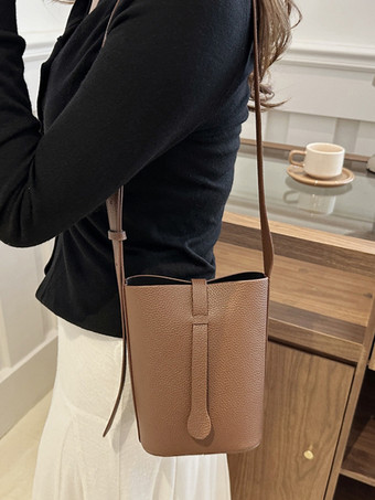 バケットバッグ カジュアル ショルダーバッグ レディース 2026