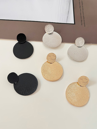 女性用メタルディスクイヤリング 2025