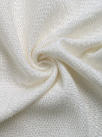 ドローストリングウエスト付きホワイトカジュアルパンツ 夏用パンツ レディース 2025