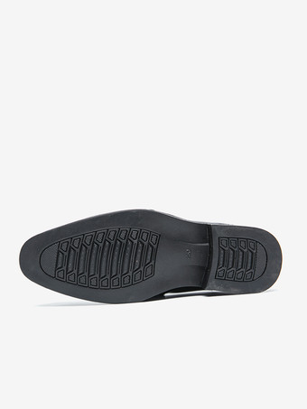 メンズ スリッポン モンクローファー カジュアル ドレスシューズ ブラック ウェディング フォーマル 仕事用 ポインテッドトゥ メンズ タキシードシューズ