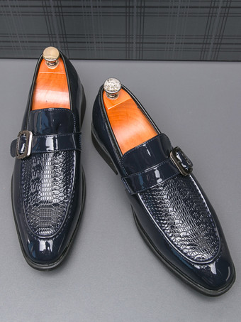 メンズ スリッポン モンクローファー カジュアル ドレスシューズ ブラック ウェディング フォーマル 仕事用 ポインテッドトゥ メンズ タキシードシューズ