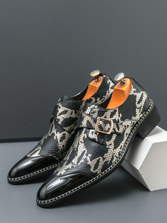 メンズ モンクローファー オックスフォード ドレスシューズ ラグジュアリー パーティー プロム スリッポン フォーマルシューズ