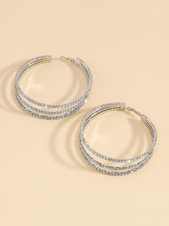 女性のためのレイヤードフープイヤリング 2025