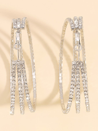 女性のためのレイヤードフープイヤリング 2025