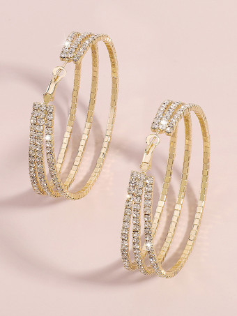 女性のためのレイヤードフープイヤリング 2025