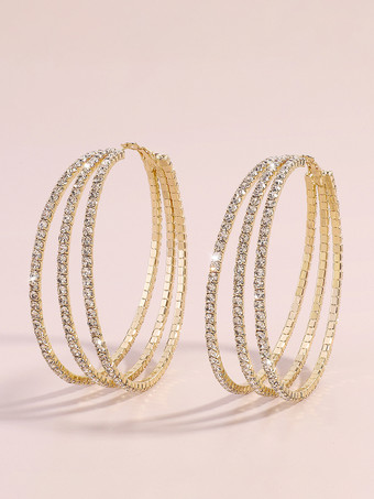 女性のためのレイヤードフープイヤリング 2025