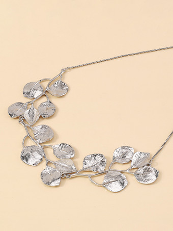 女性のための葉っぱ型ネックレス 2025