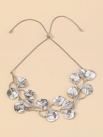 女性のための葉っぱ型ネックレス 2025