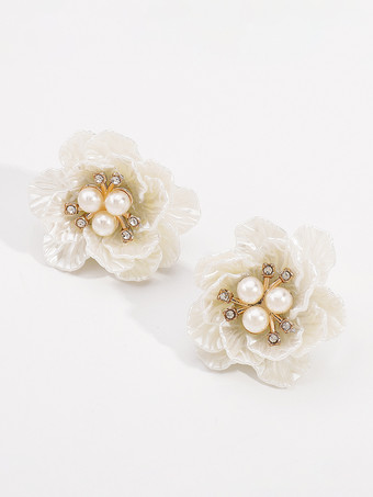 女性用カメリアパールイヤリング 2025