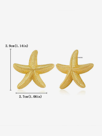 女性用ヒトデ型ビーチイヤリング 2025