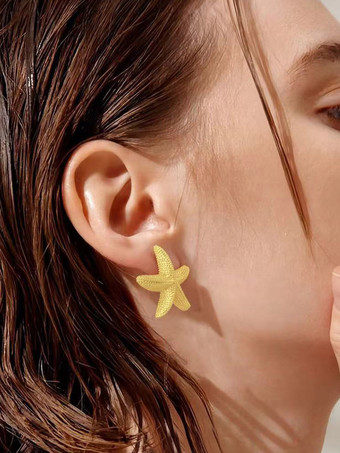 女性用ヒトデ型ビーチイヤリング 2025