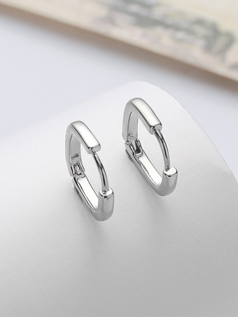 女性用スクエアジルコニアイヤリング 2025