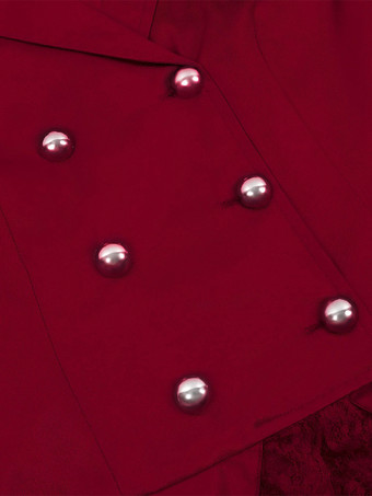 ミドル丈パンクレディースゴシックジャカードダブルブレストスーツブラックスワローテイルコートヨーロッパアメリカ