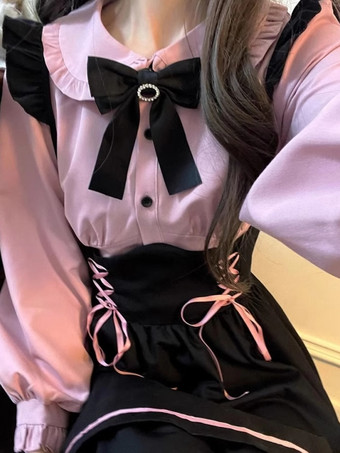 地雷系 レースアップ セットアップ 2点セット かわいい スカート 量産型 病みかわいい レディース 参戦服 レース フリル ミニスカート ハイウエス