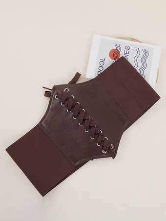 ヴィンテージコルセット ヴィンテージレディース服 PUレザー