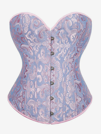 パープル ヴィンテージコルセット ヴィンテージ婦人服 ポリエステルグロメット