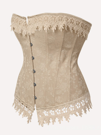 ヴィンテージコルセット ヴィンテージ婦人服 ポリエステルレース