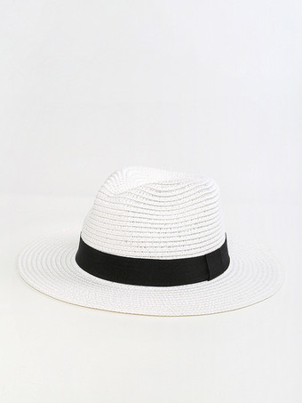 パナマハット 夏用 シーサイド つば広 日焼け防止 ユニセックス サンハット 2025