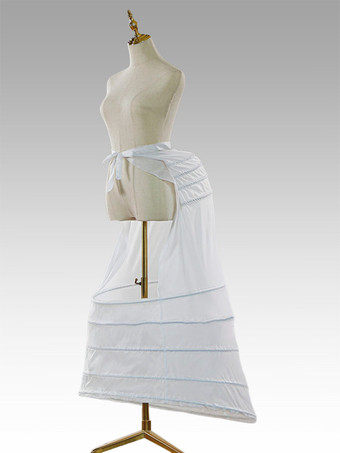 Falda victoriana de 9 capas con aro y crinolina para vestido de fiesta y baile