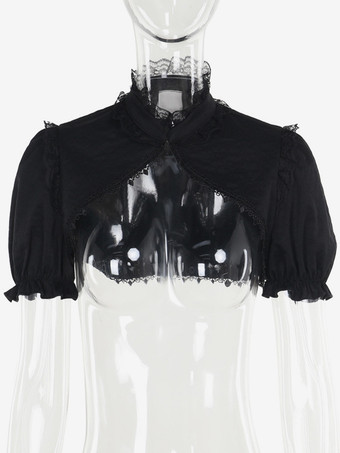 ゴシックロリータ花柄スリップドレスとレーススモックセット コスプレスーツ