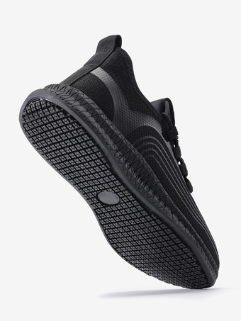 メンズ メッシュ スニーカー ラウンドトゥ プラットフォーム スリッポン ランニングシューズ 軽量 通気性 ハイレンジ スニーカー