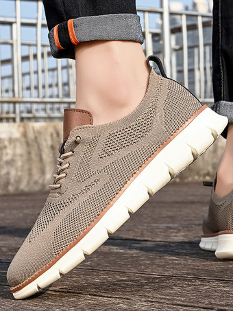 メンズ カジュアル スニーカー 滑り止め 厚底 ランニングシューズ スリッポン 軽量 メッシュ 通気性 ウォーキングシューズ