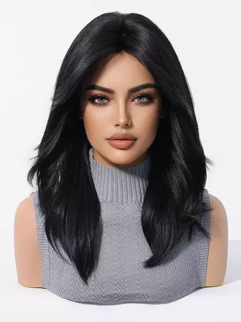 Parrucche Sintetiche Ricci Nere In Linea | DHgate - Foto 13