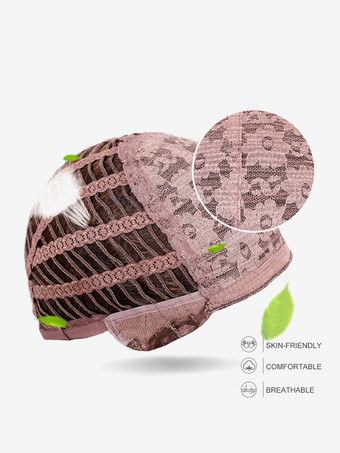 ライトゴールドミドルパートロングウェーブヘア合成ウィッグ女性用 2025