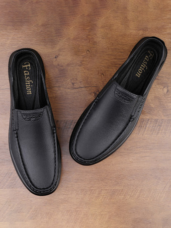 Herren-Loafer hochwertige formelle Leder-Penny-Schuhe weiche Sohle Spikes bequem weich zum Hineinschlüpfen