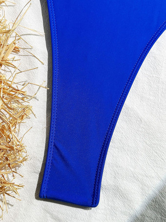 2025年夏向けセクシーなVネックモノキニワンピース水着