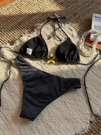 2025年夏のビーチにぴったりなヒトデのキラキラビキニ水着