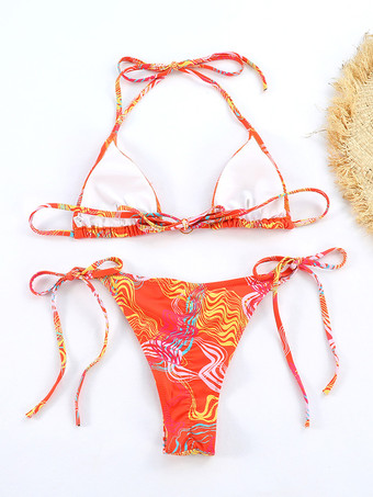 2025年夏のビーチシンプルセクシービキニ