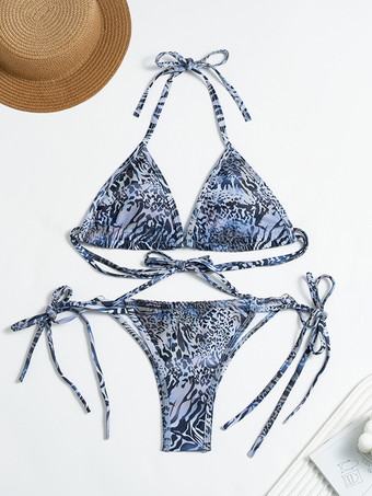 2025年夏向けセクシーなカラーブロックビキニツーピース水着