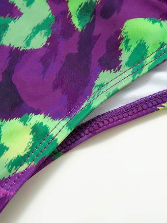 プリントビキニとタイフロントロングカバーアップ3点セット（レディース用）2025