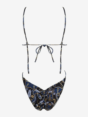 ボヘミアンプリントモノキニセクシーなワンピース水着 夏のビーチ用 2025