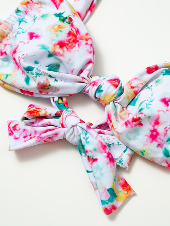 フロント結び目セクシービキニ 夏ビーチ 2ピース水着 女性用 2025