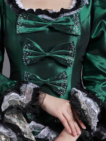 女性用 1800 年代 レトロ ロココ ドレス 仮面 パーティー ボール ガウン ビクトリア朝 コスチューム ドレス