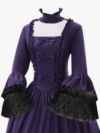 ルネッサンス ビクトリア朝 ドレス 中世 ヴィンテージ コスチューム ハロウィン ゴシック コスプレ 服 女性用