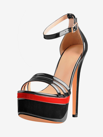 WPメンズセクシーサンダルプラットフォームストラップハイヒールサンダルシューズ