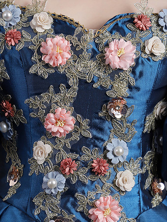 イエロー ヴィンテージ ドレス レース ポリエステル レース 帽子 レディース ビクトリア朝 18 世紀 コスチューム