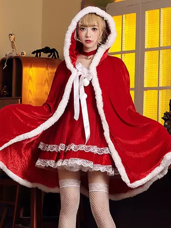 サンタコスプレ衣装 - クリスマスの魔法を身にまとう - Milanoo.jp