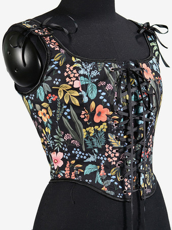 ヴィンテージコルセット ヴィンテージ婦人服 ポリエステルリボン ポリエステル