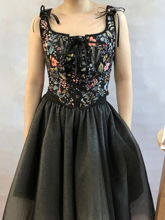 ヴィンテージコルセット ヴィンテージ婦人服 ポリエステルリボン ポリエステル