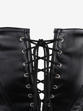 ヴィンテージコルセット ヴィンテージレディース服 ポリエステル レースアップ ポリエステル