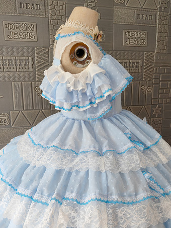 姫ロリータドレス ポリエステル ノースリーブ ジャンパー ロマンス スウィート ロッコ コスチューム パーティー ロリータ Jsk