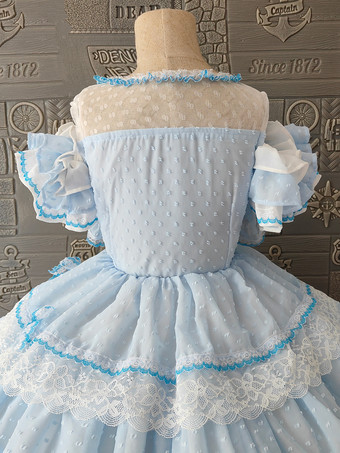 姫ロリータドレス ポリエステル ノースリーブ ジャンパー ロマンス スウィート ロッコ コスチューム パーティー ロリータ Jsk