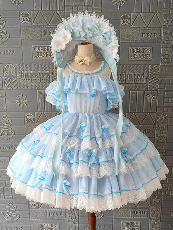 姫ロリータドレス ポリエステル ノースリーブ ジャンパー ロマンス スウィート ロッコ コスチューム パーティー ロリータ Jsk