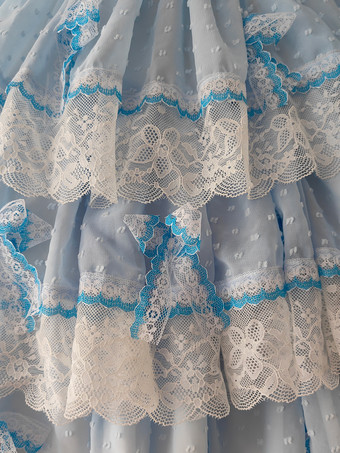 姫ロリータドレス ポリエステル ノースリーブ ジャンパー ロマンス スウィート ロッコ コスチューム パーティー ロリータ Jsk