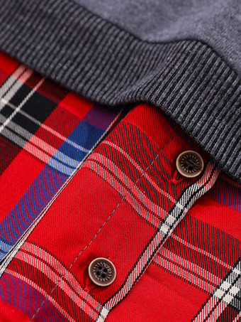 2025年レディース向けチェック柄裾グレースウェットシャツ