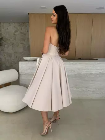 backless celestia dress Lace Waist Maxi - Elegant Evening Gown for Women Embellished with square hotfix Floral Print Backless Cami length_Long Size:UK18